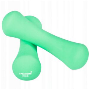 OK zestaw hantli hantelki ciężarki fitness 2x2 kg