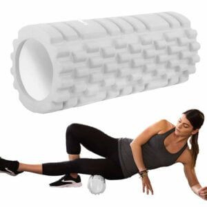 OK roller do masażu ćwiczeń wałek crossfit masażer szary