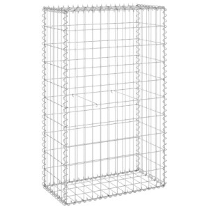 Ściana gabionowa z pokrywami, galwanizowana stal, 60x30x100 cm
