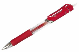 Długopis Żelowy Kolor Czerwony Taurus Tda-02