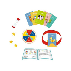 TOOKY TOY Gra Logiczna Zgadnij Kim Jestem Łamigłówka dla Dzieci 96 el.
