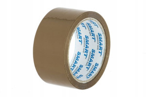 Taśma klejąca pakowa 48mm/60m SOLVENT brązowa