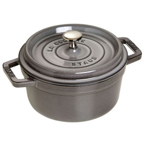 Staub Garnek żeliwny okrągły 1.7 ltr, grafitowy