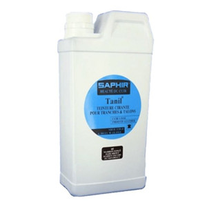SAPHIR BDC Tanil - Barwnik do obcasów i krawędzi czarny nr01, 1000ml