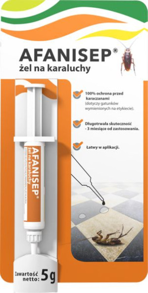 Afanisep Żel Na Karaluchy 5g