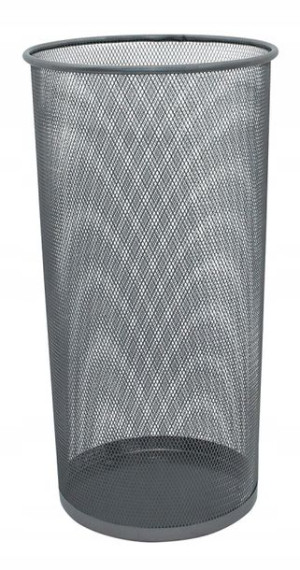 Stojak Na Parasole Parasolnik Srebrny 50cm