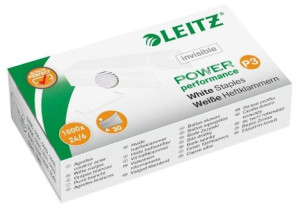 LEITZ ZSZYWKI 24/6 1000szt Białe