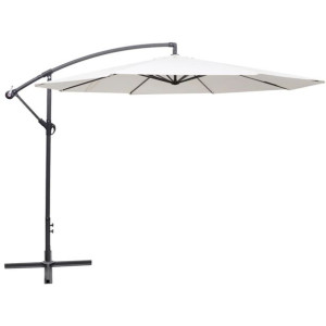 Parasol na wysięgniku 3,5 m, biały
