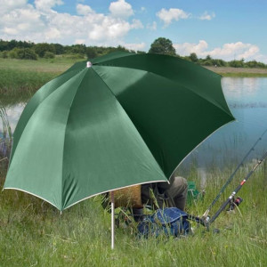 Parasol wędkarski, zielony, UV30, 200 cm