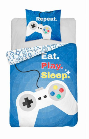 Pościel młodzieżowa GAMER 140x200 dla gracza