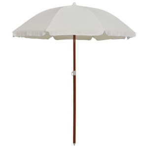 Parasol na stalowym słupku, 180 cm, piaskowy