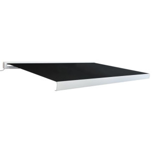 Automatyczna markiza kasetowa, 350 cm, antracytowa