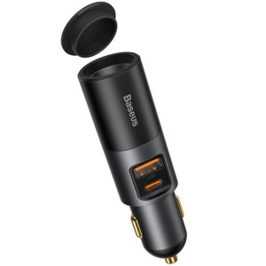 Ładowarka Samochodowa 120W (USB + USB-C + Gniazdo Zapalniczki) Szybkie Łado