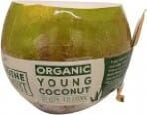 Młody Kokos Bio Ze Słomką (około 0,80 Kg) - Genuine Coconut