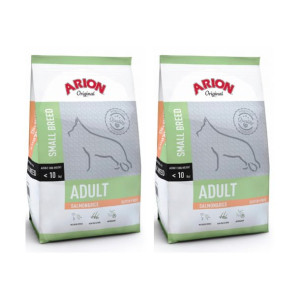 Pakiet Arion Original Salmon & Rice Łosoś & Ryż Small Adult Karma Dla Doros