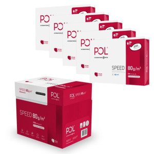 Papier ksero uniwersalny Polspeed A4/80g 5x500 KARTON