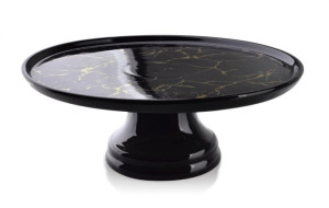 Lumarko Louise Black Patera 30cmxh12cm