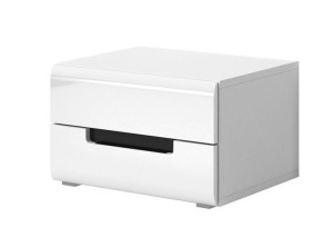 Szafka Nocna 52cm Biały Połysk Hektor 22