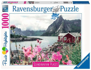 Puzzle 1000 el Skandynawski domek 167401