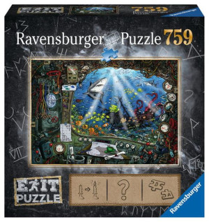 Puzzle Exit - Łódź podwodna 759 elementów - RAVENSBURGER