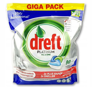 Tabletki kapsułki do zmywarki DREFT (FAIRY) 90