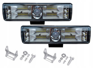 Zestaw 2 x Halogen lampa robocza LED - 240W 12-80V