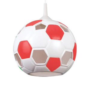 Lampa w kształcie piłki E394-Ball - czerwony