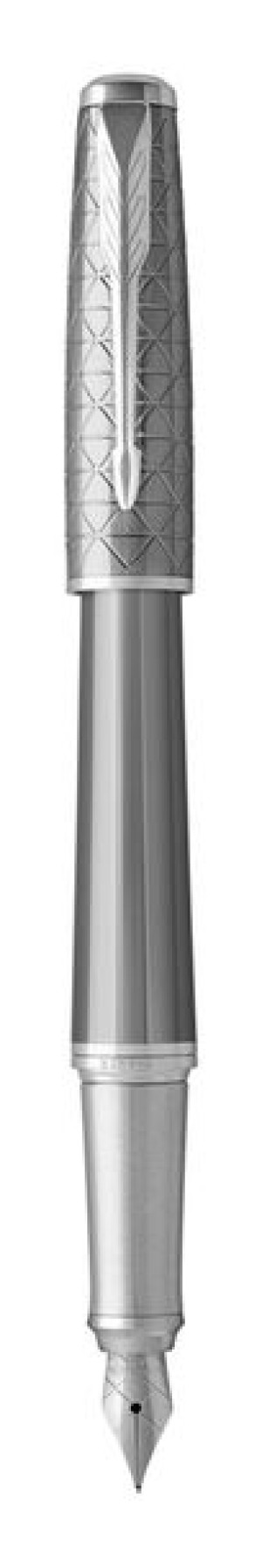 Pióro wieczne Parker Urban Premium Silvered Powder CT (F)