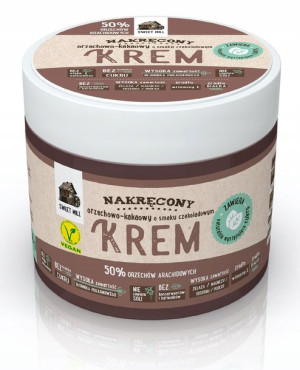 NAKRĘCONY KREM orzech kakao smak czekoladowy 250 g