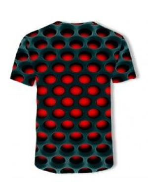 Męska koszulka T-shirt z nadrukiem 3D XXL