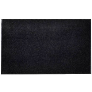 Wycieraczka przed drzwi, PCV, 90 x 120 cm, czarna