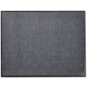 Wycieraczka przed drzwi PCV, 90 x 60 cm, szara