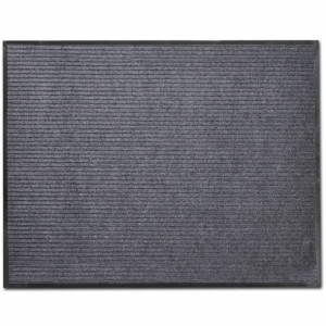 Wycieraczka przed drzwi, PCV, 90 x 150 cm, szara