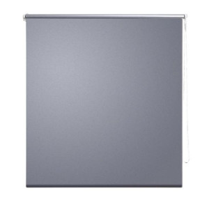 Roleta zaciemniana 120 x 230 cm szara