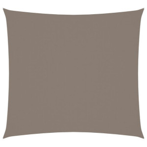 Kwadratowy żagiel ogrodowy, tkanina Oxford, 3x3 m, taupe
