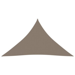 Trójkątny żagiel ogrodowy, tkanina Oxford, 4x4x5,8 m, taupe