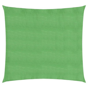 Żagiel przeciwsłoneczny, 160 g/m², jasnozielony, 6x6 m, HDPE