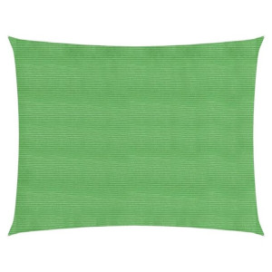 Żagiel przeciwsłoneczny, 160 g/m², jasnozielony, 2,5x3 m, HDPE