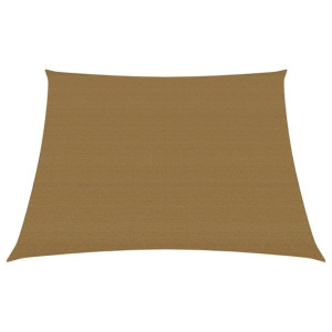 Żagiel przeciwsłoneczny, 160 g/m², taupe, 3/4x2 m, HDPE