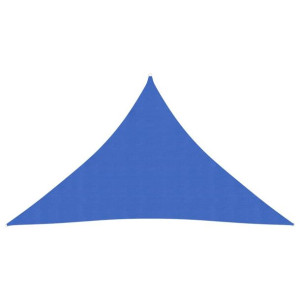 Żagiel przeciwsłoneczny 160 g/m², niebieski, 3,5x3,5x4,9m, HDPE