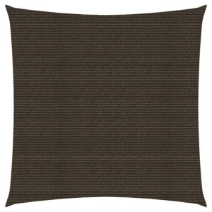 Żagiel przeciwsłoneczny, 160 g/m², brązowy, 3,6x3,6 m, HDPE