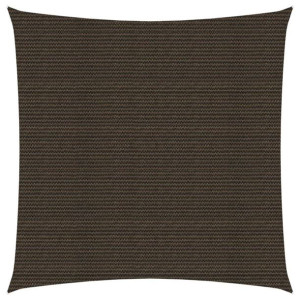 Żagiel przeciwsłoneczny, 160 g/m², brązowy, 7x7 m, HDPE