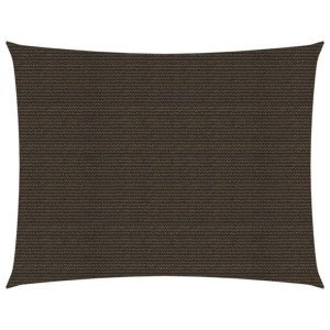 Żagiel przeciwsłoneczny, 160 g/m², brązowy, 2,5x3,5 m, HDPE