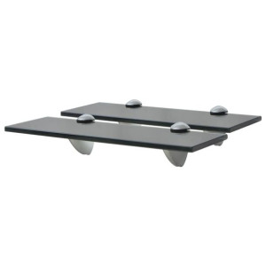 Półki szklane, 2 szt., 30 x 10 cm, 8 mm