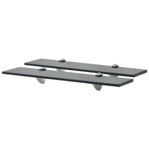 Półki szklane, 2 szt., 50 x 10 cm, 8 mm