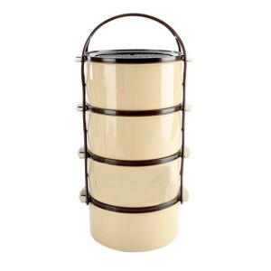 Menażka Obiadowa Czworak 4 X1,5l Czeski Orion
