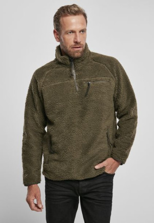 Bluza Polarowa Teddyfleece Troyer Olive