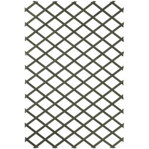 Kratki do pnączy, 2 szt., 50 x 150 cm, drewno, zielone