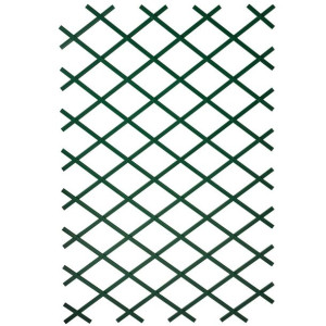 Krata ogrodowa do pnączy, 50x150 cm, PVC, zielona, 6040702