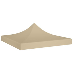 Dach do namiotu imprezowego, 2 x 2 m, beżowy, 270 g/m²